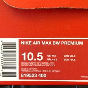 Nike Air Max BW Premium